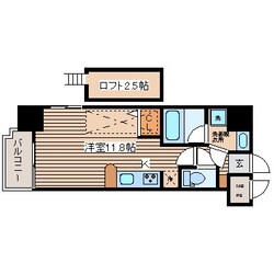 グランドポレストーネ大手町弐番館の物件間取画像